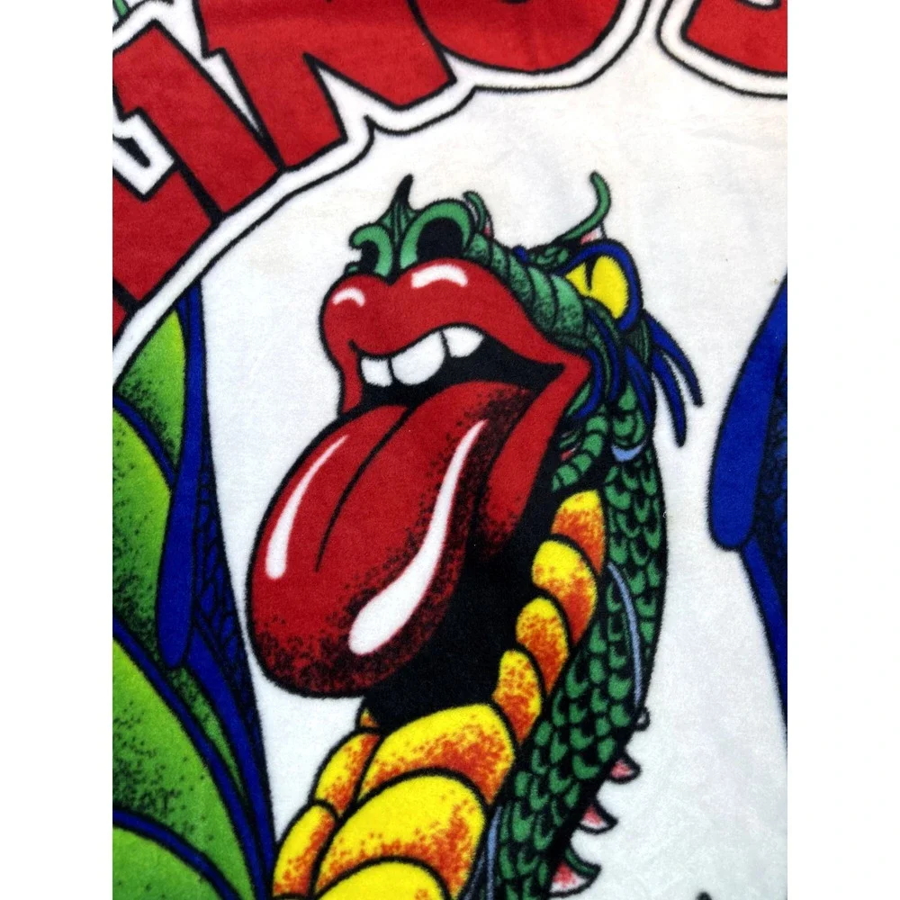 Vintage‎ Rolling Stones Tour Blanket 61